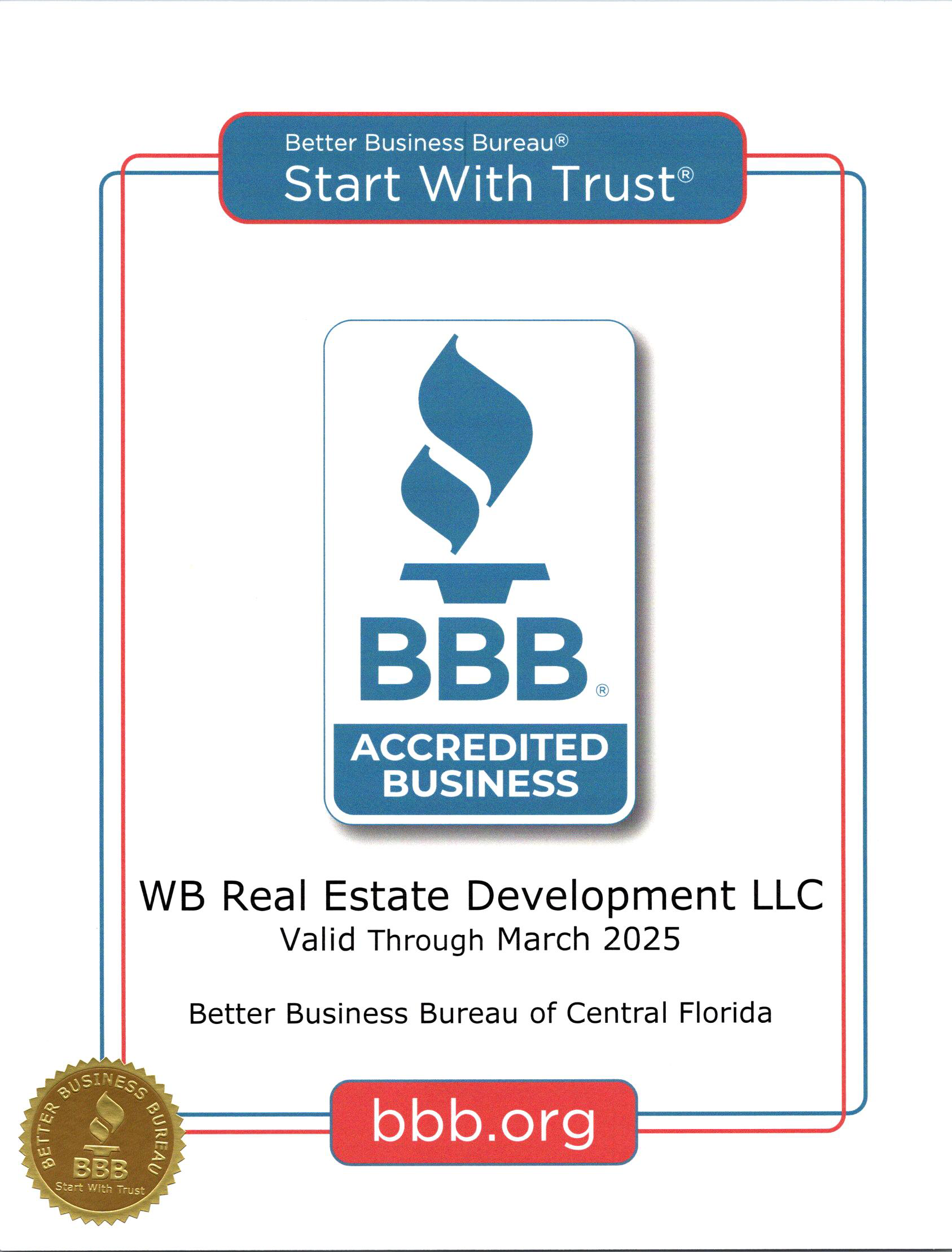 SPH General Partner WB Real Estate Development LLC